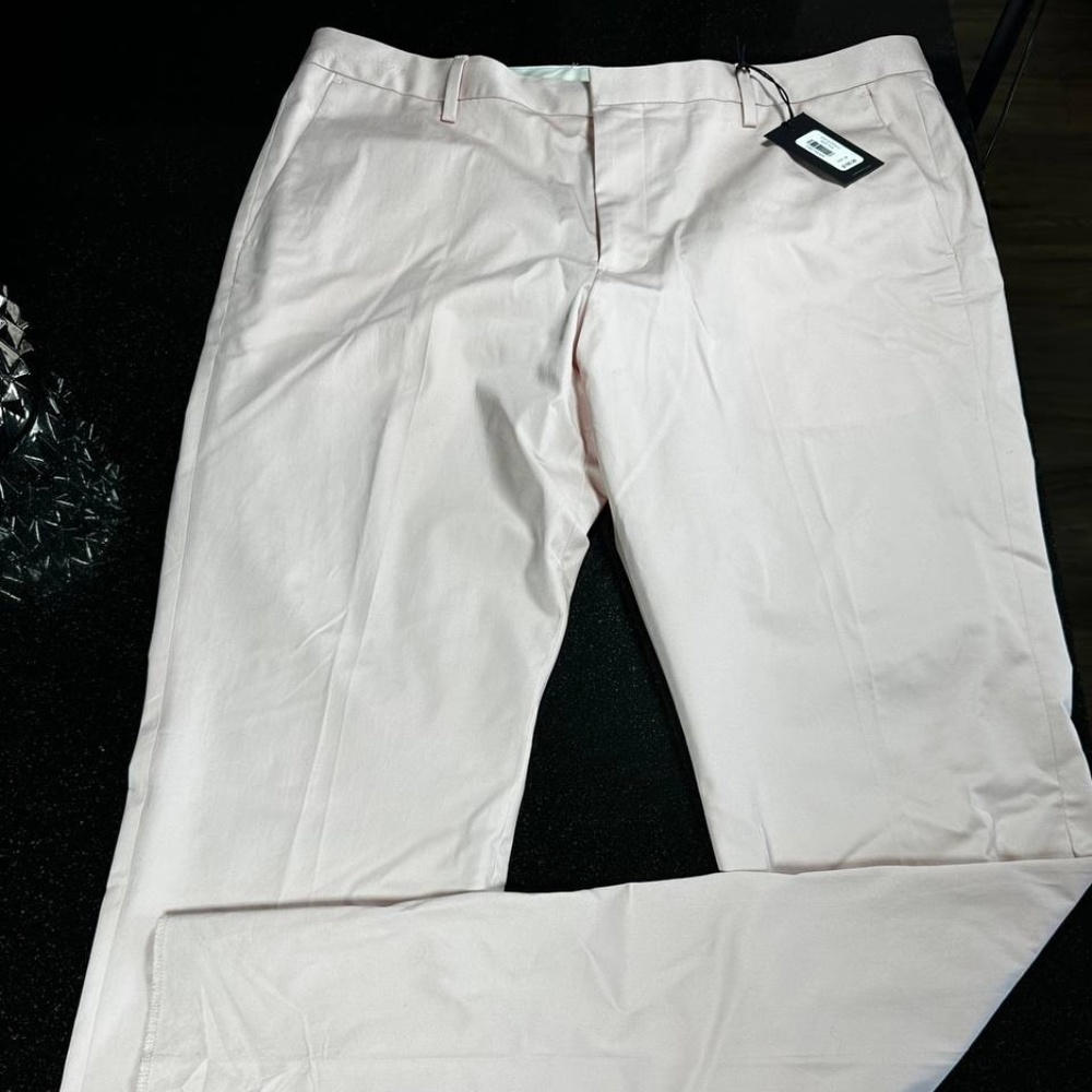 Bonobos Trousers Soft  Pink Slim Fit Size 38